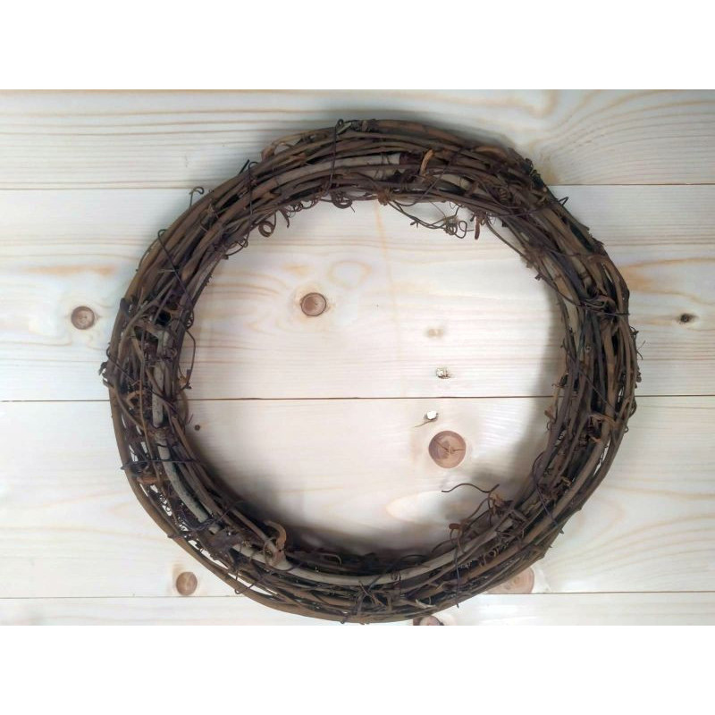 Ghirlanda di rafia 25 cm