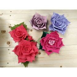 Fustella XL Rosa grande Sprint con punte