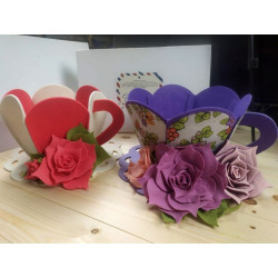 Fustella doppia XL Le tazzone set 2 fustelle