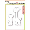 Fustella metallica Le giraffe