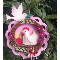 Fustella Gallina con uovo