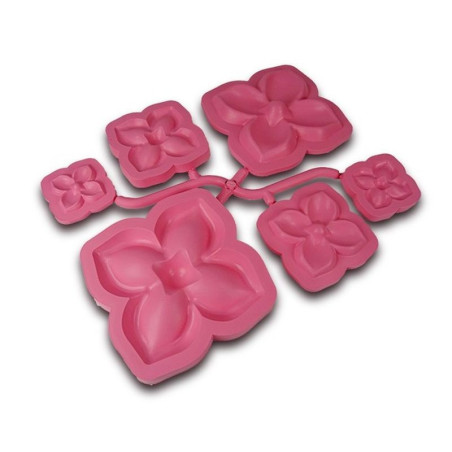 Stampo petali di rosa per fommy 6 pezzi