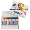 Set pastelli a cera WASCO 12 colori