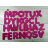Fustella doppia XL Alfabeto Alice set 2 fustelle