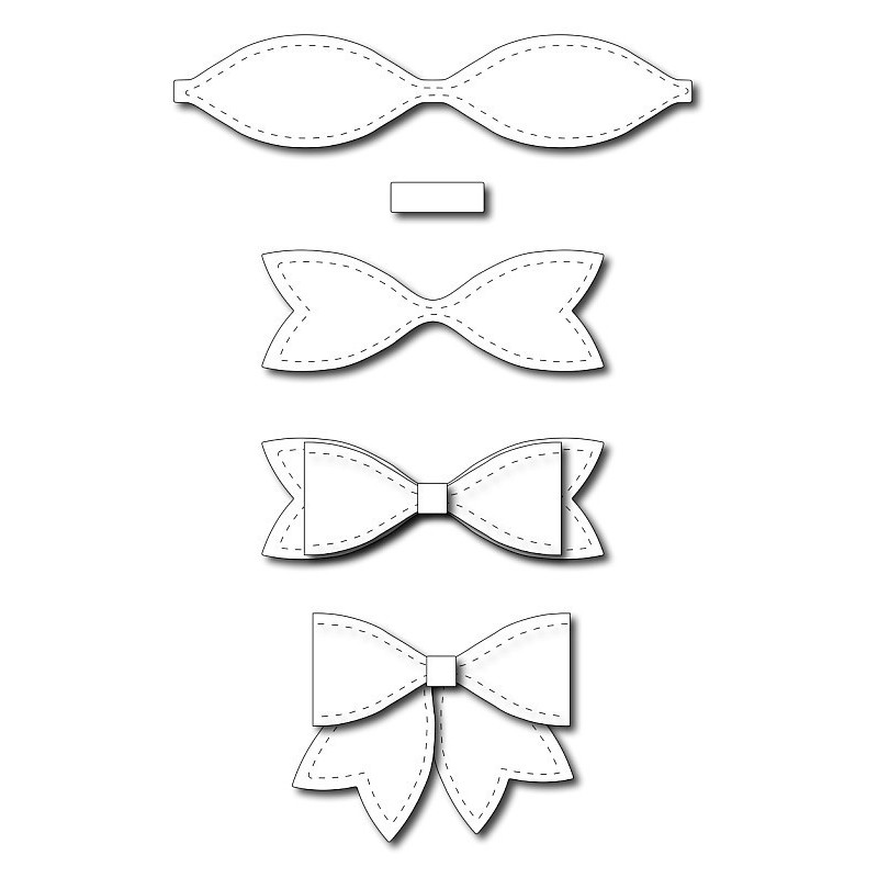 Fustella metallica Set Papillon grandi