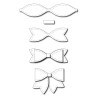 Fustella metallica Set Papillon grandi
