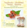 Pistilli decorativi 80 perlescenti e 80 opachi colore salmone
