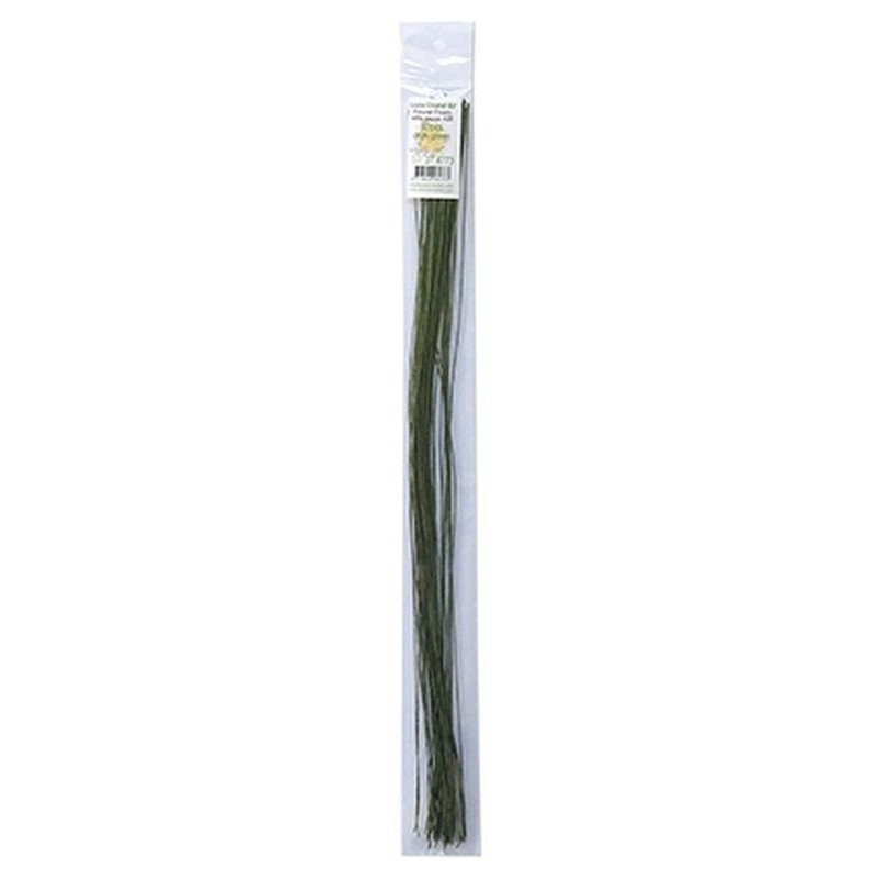 Filo di ferro decorativo per fiori verde scuro