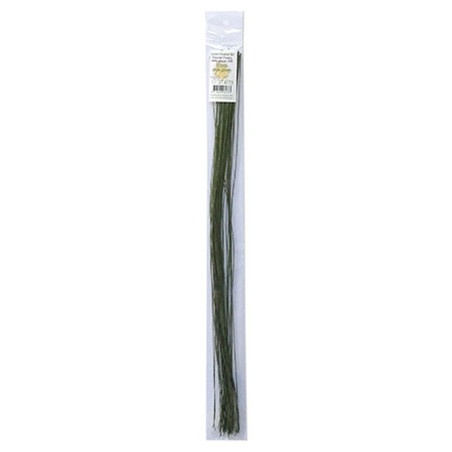 Filo di ferro decorativo per fiori verde scuro