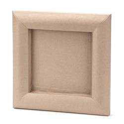 Cornice in cartone quadrata 25x25 cm