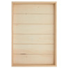 Cornice in legno rettangolare con bordi 35x25 cm
