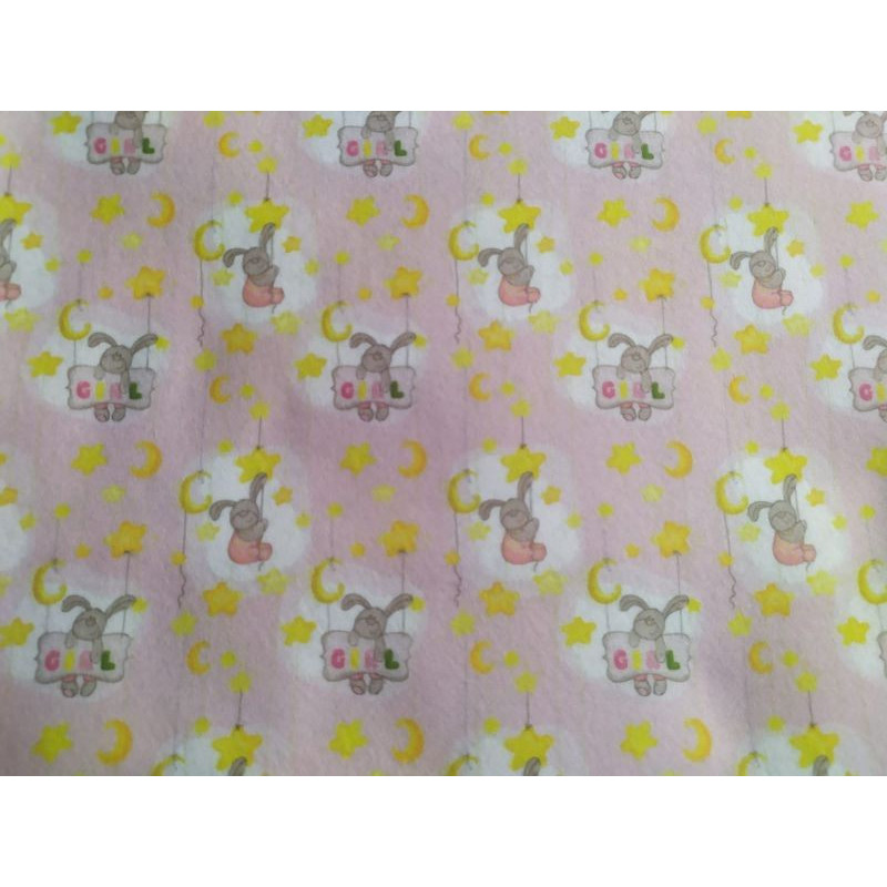 Pannolenci stampato 1mm Baby girl misura a scelta