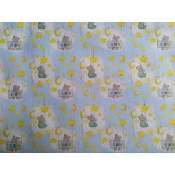 Pannolenci stampato 1mm Baby boy misura a scelta