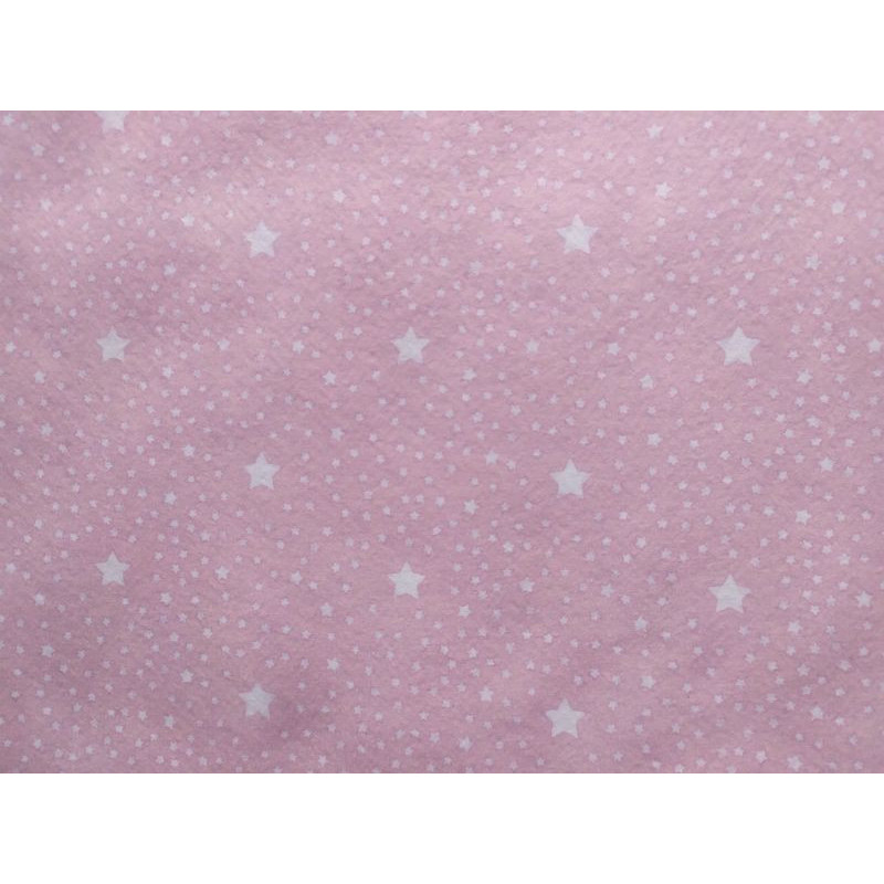 Pannolenci stampato 1mm Miriade rosa misura a scelta
