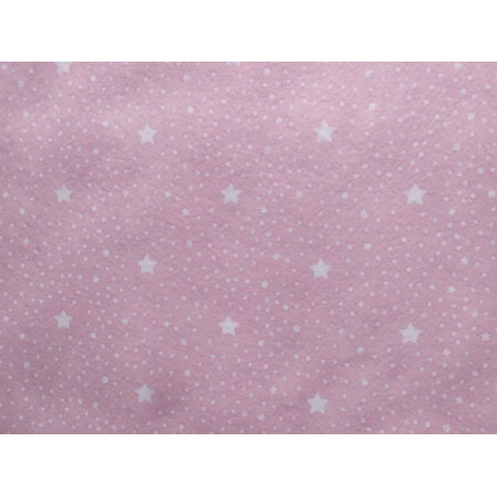 Pannolenci stampato 1mm Miriade rosa misura a scelta