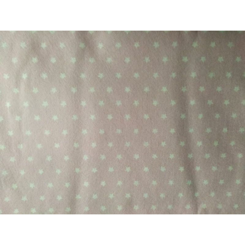 Pannolenci stampato 1mm Stelle rosa misura a scelta