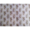 Pannolenci stampato 1mm Orsetto vintage rosa misura a scelta