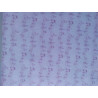 Pannolenci stampato 1mm Note musicali rosa misura a scelta