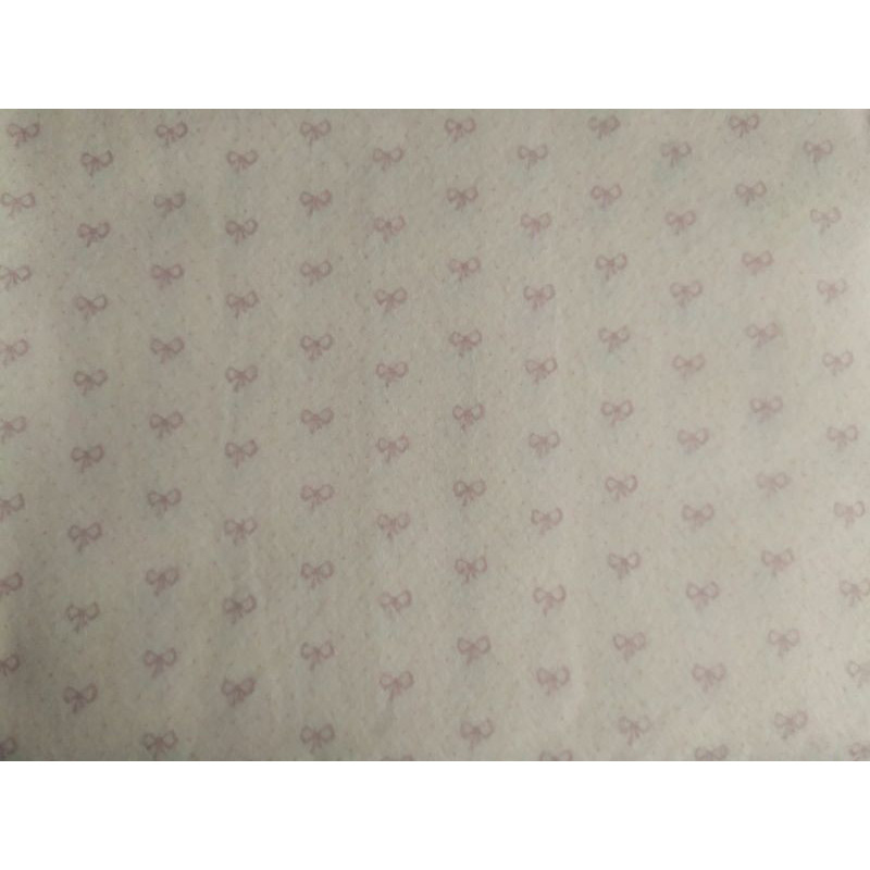 Pannolenci stampato 1mm Fiocchetti cipria misura a scelta