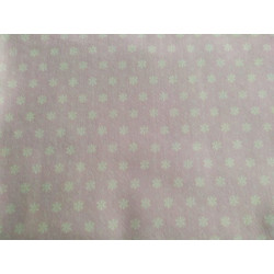 Pannolenci stampato 1mm Margherite fuxia misura a scelta