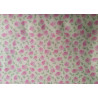 Pannolenci stampato 1mm Primule fuxia misura a scelta