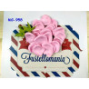 Fustella L Petali a goccia per rose