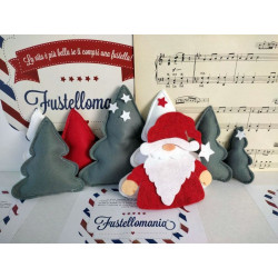 Fustella L Babbo Natale e Natalina