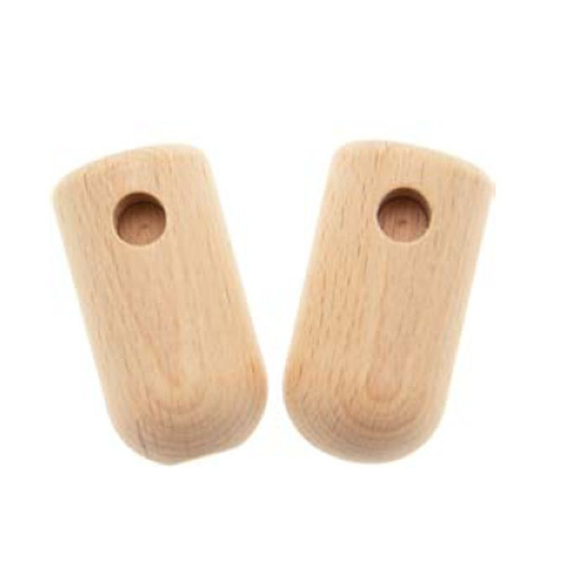 Piedi di legno 65x38 mm coppia