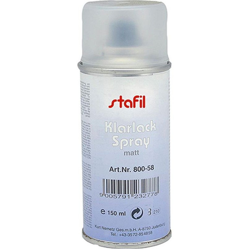 Spray trasparente opaco di finitura 150 ml