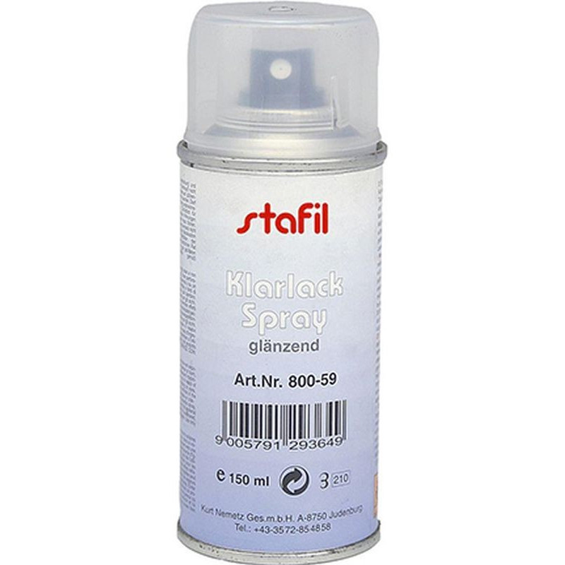 Spray trasparente lucido di finitura 150 ml
