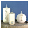 Coppia penne glitter per candele 2 x 28 ml