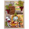 Fustella metallica Marianne Design Craftables Art texture bricks