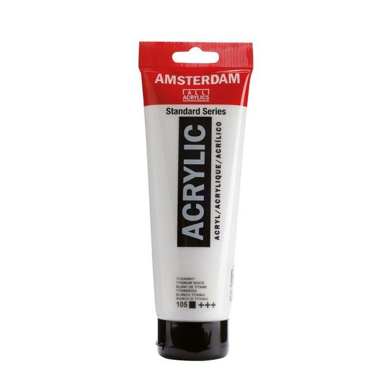 Amsterdam vernice acrilica 125 ml Titanium white