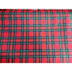 Pannolenci stampato 1mm fantasia scozzese 50x40 cm