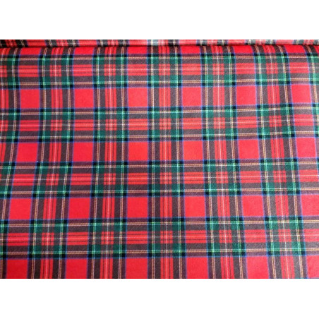 Pannolenci stampato 1mm fantasia scozzese 50x40 cm