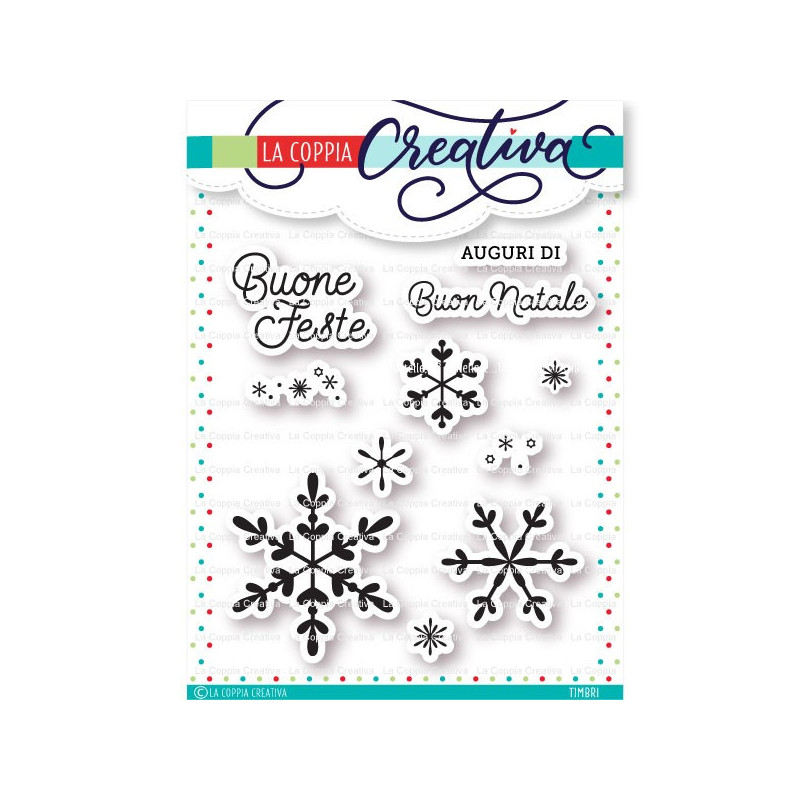 Timbri fiocchi di neve