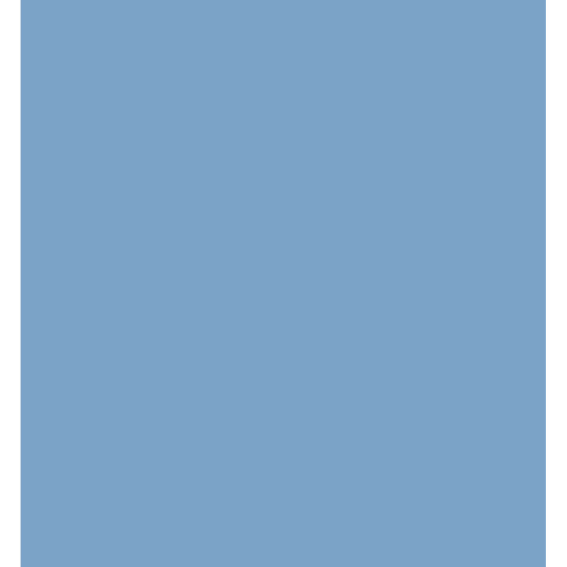 Pannolenci 2 mm colore azzurro 3 fogli formato A4