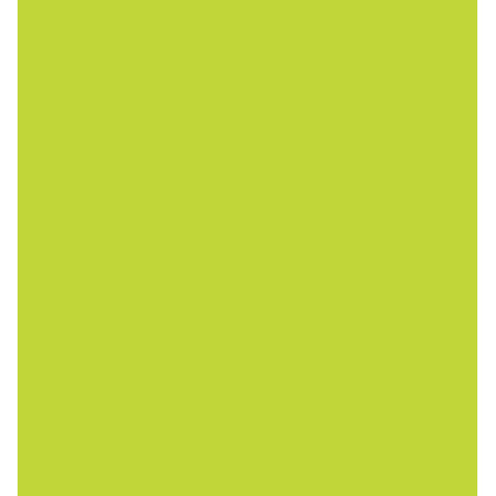 Pannolenci 2 mm colore lime 3 fogli formato A4