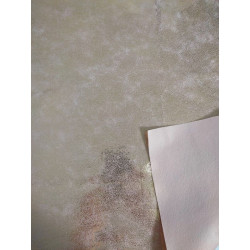 Pannolenci 1 mm simil pelle effetto dorato su base rosa antico 50x50 cm