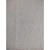 Pannolenci 1 mm base panna con pois dorati 50x50 cm