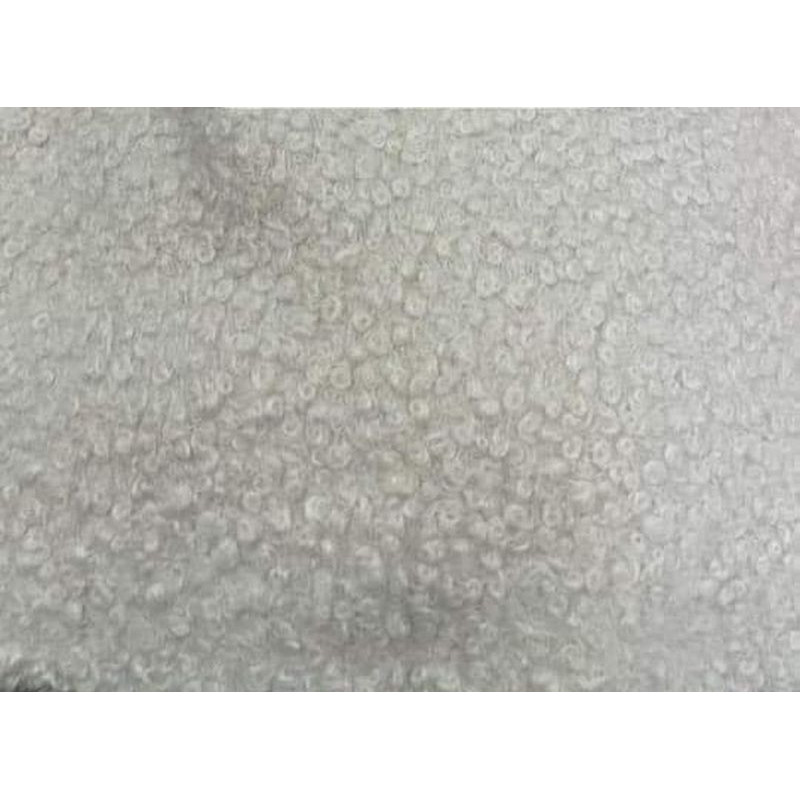 Tessuto peluche colore panna 75x30 cm