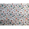 Pannolenci stampato 1mm fantasia oggetti natalizi 45x50 cm
