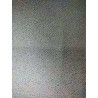 Feltro 3mm accoppiato con tessuto glitter a pois argento 75x55 cm