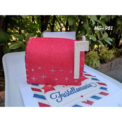 Fustella A4 + XL Kit Cassetta posta di Babbo natale 2 fustelle