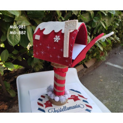 Fustella A4 + XL Kit Cassetta posta di Babbo natale 2 fustelle