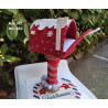 Fustella A4 + XL Kit Cassetta posta di Babbo natale 2 fustelle