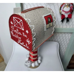 Fustella doppia XL Cassetta posta di Babbo natale kit 2 fustelle