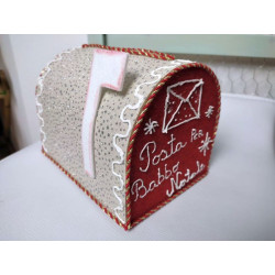 Fustella doppia XL Cassetta posta di Babbo natale kit 2 fustelle