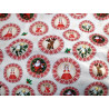 Pannolenci stampato 1mm Babbo Natale angioletto renna 50x75 cm