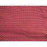 Pannolenci stampato 1mm Cuori su base rossa 50x75 cm